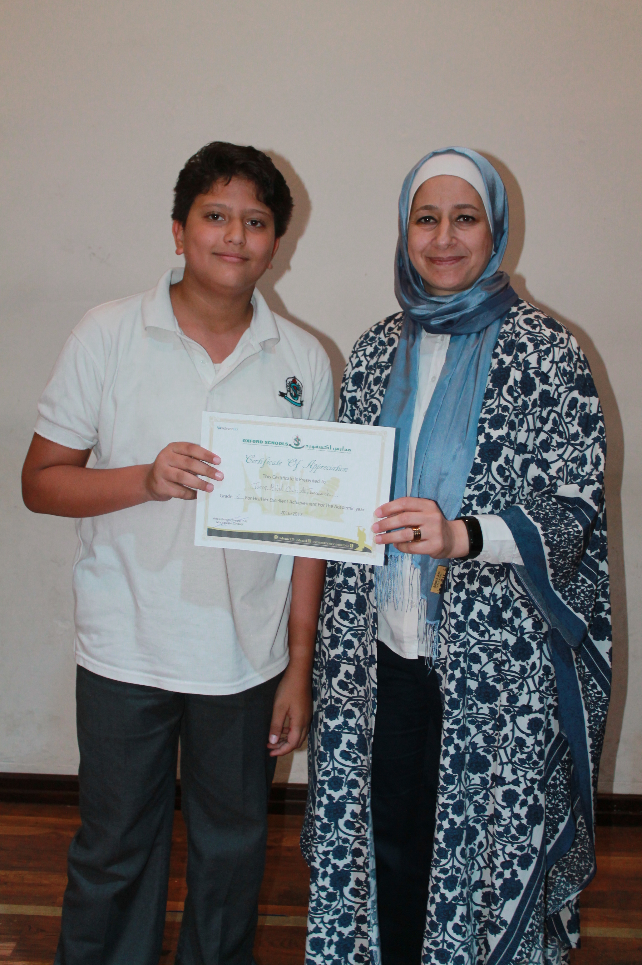 Top Students in International Section 7-10