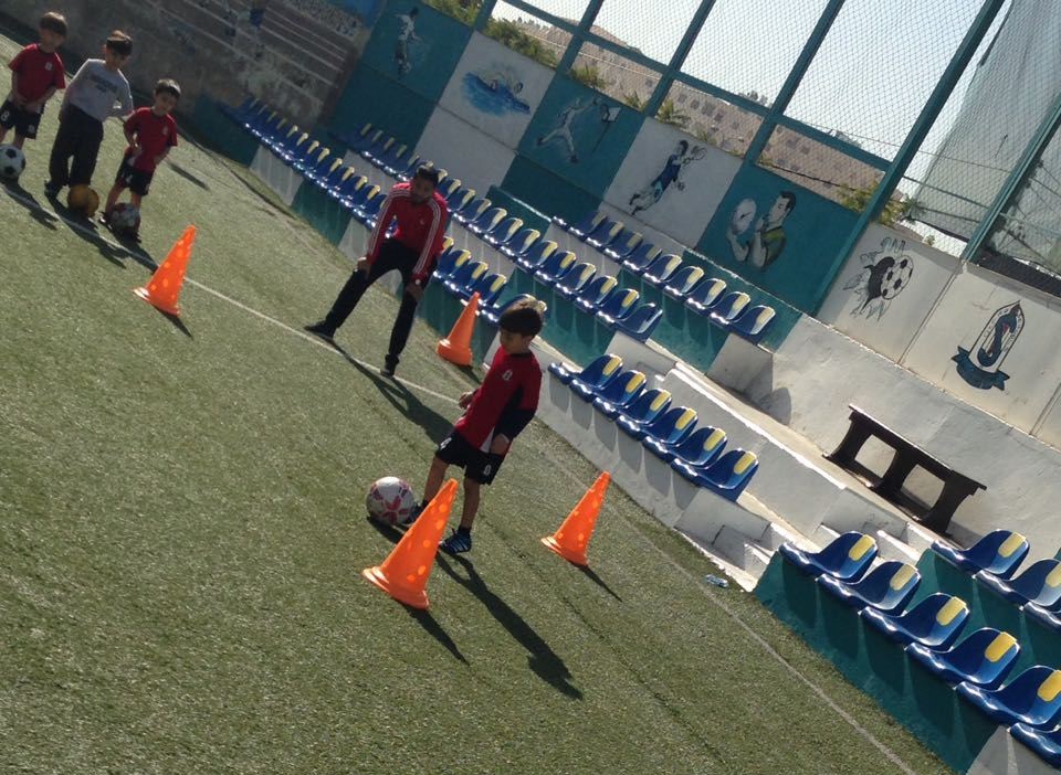 Football Team Training - Kindergarten 