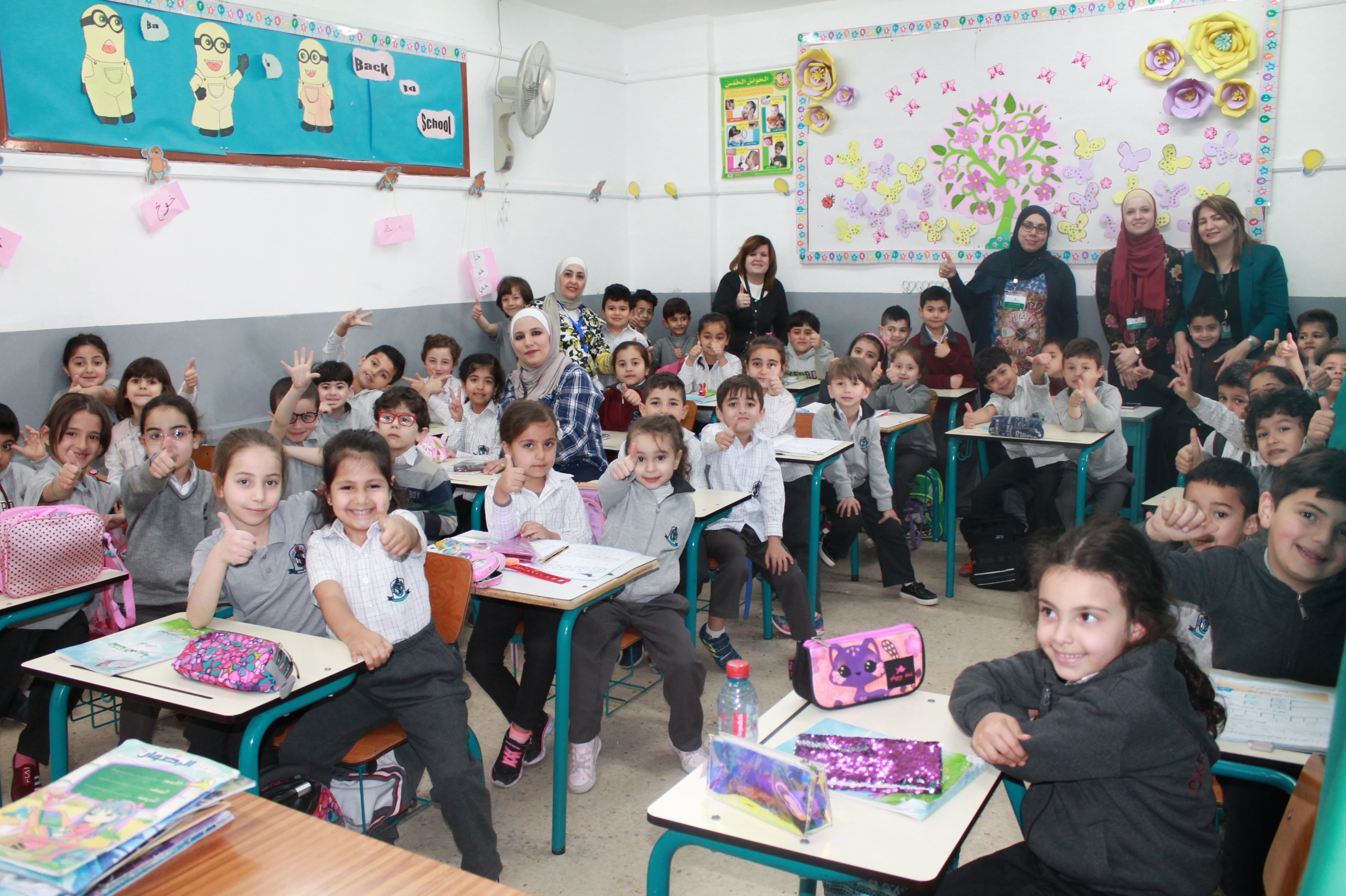 KG2 Students Visit Grade 1 - Elementary Section