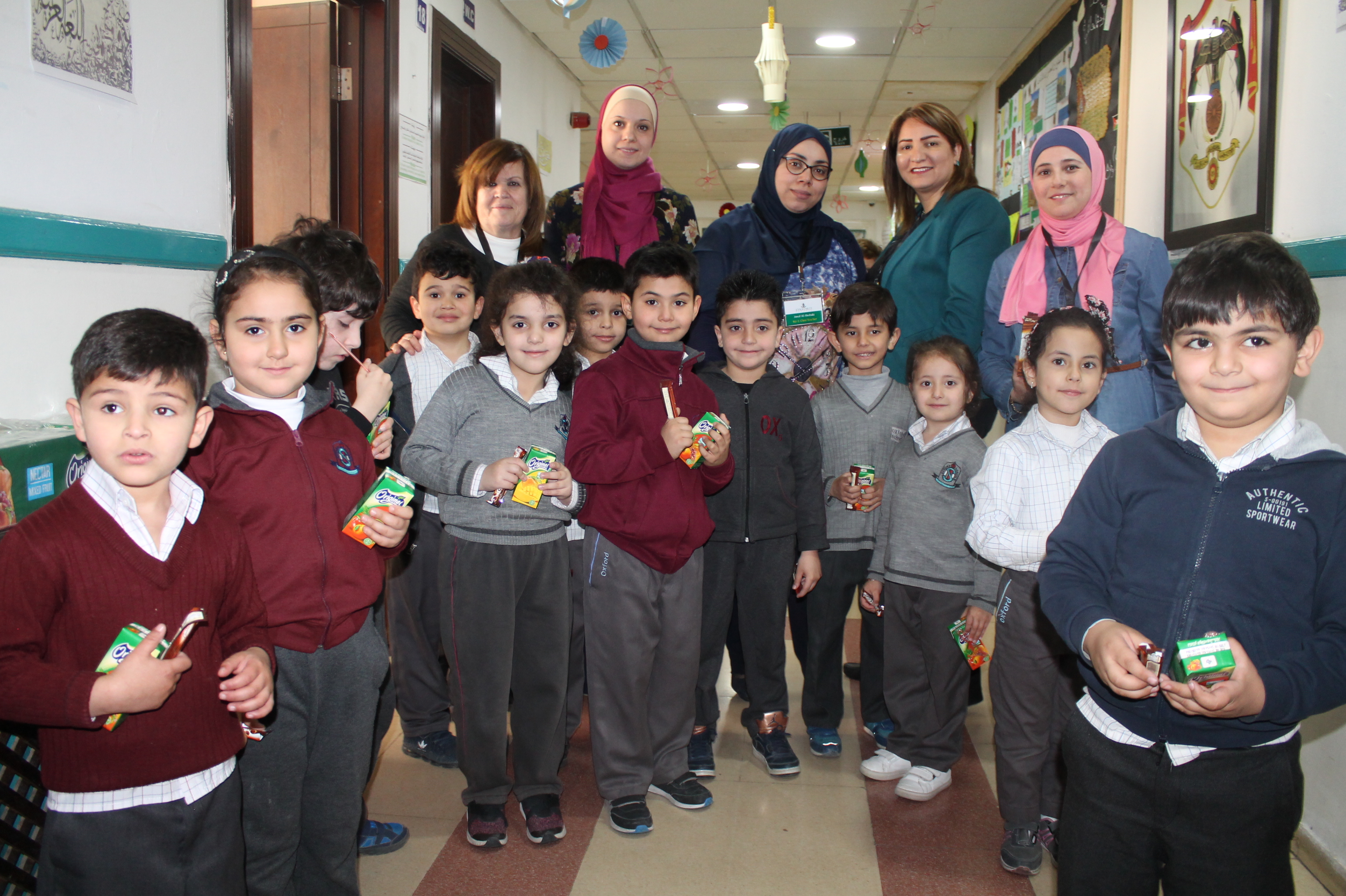 KG2 Students Visit Grade 1 - Elementary Section