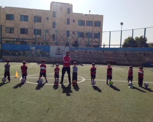 Football Team Training - Kindergarten