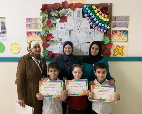 Handwriting stars / National Section