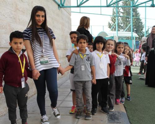 KG2 Students Visit Grade 1 - International Section